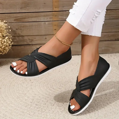 Comfortable slip-on sandals