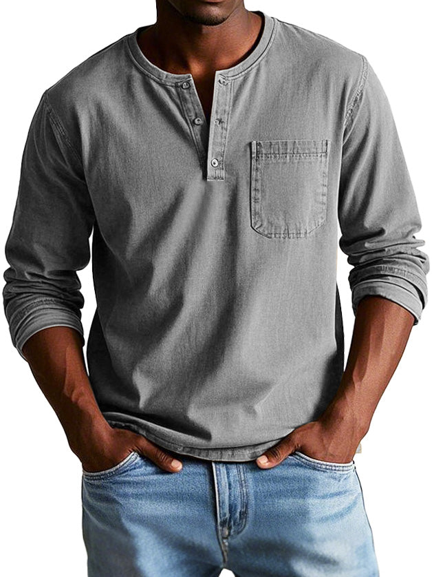 Ellis Wade | Vintage Henley Shirt