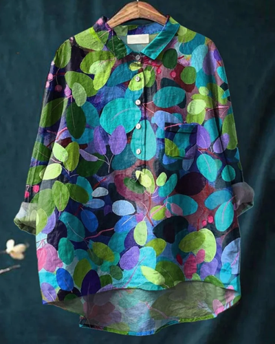 Odélie – Women's Floral Shirt