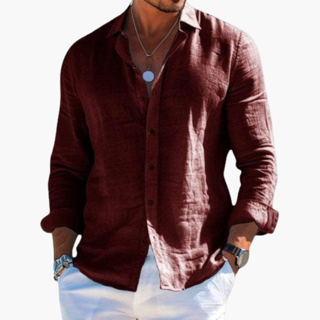 MarkusÉlan – Breathable Elegant Shirt for Men
