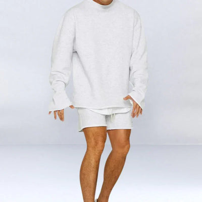 Nathan | Long-Sleeved Shirt and Shorts Set