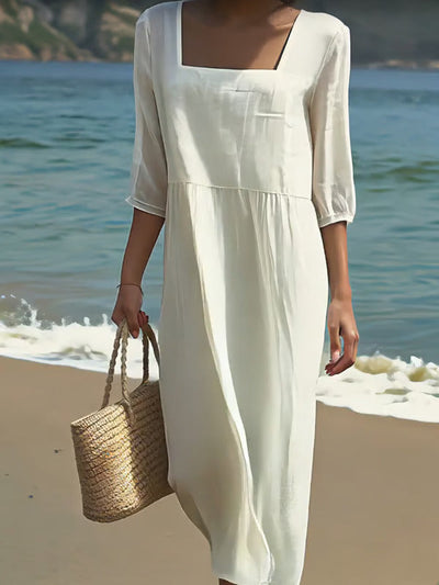 Lunelle – EasyFlow Linen Dress