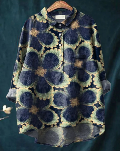 Odélie – Women's Floral Shirt