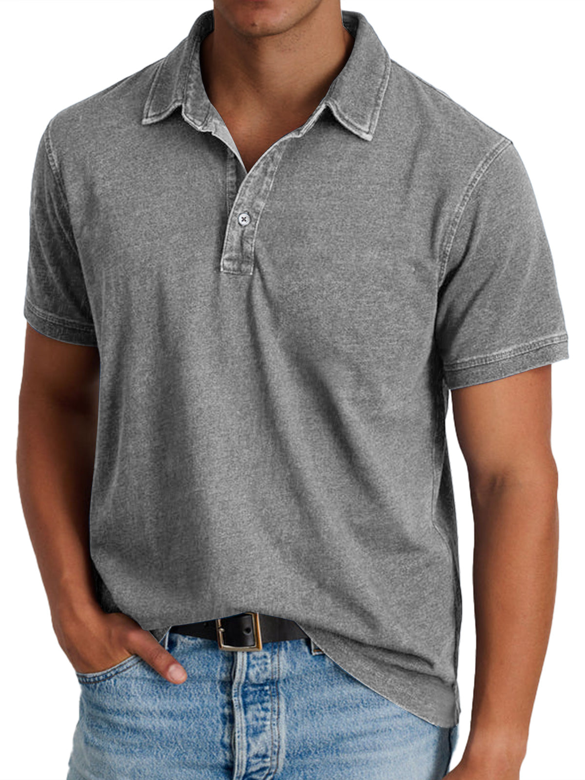 Adrien – Polo  T Shirt with Collar