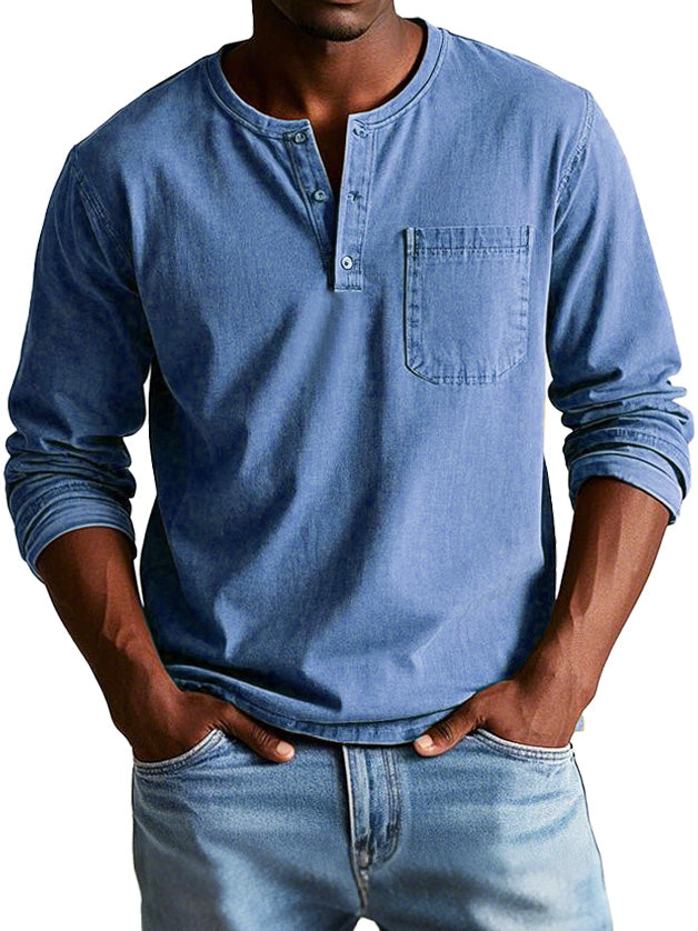 Ellis Wade | Vintage Henley Shirt