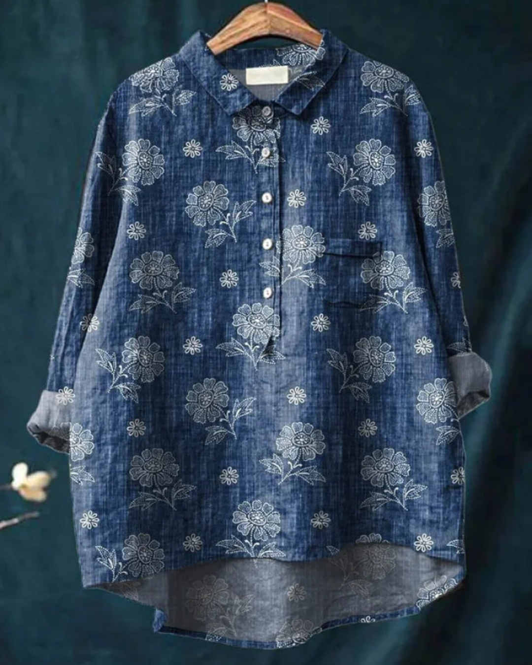 Odélie – Women's Floral Shirt