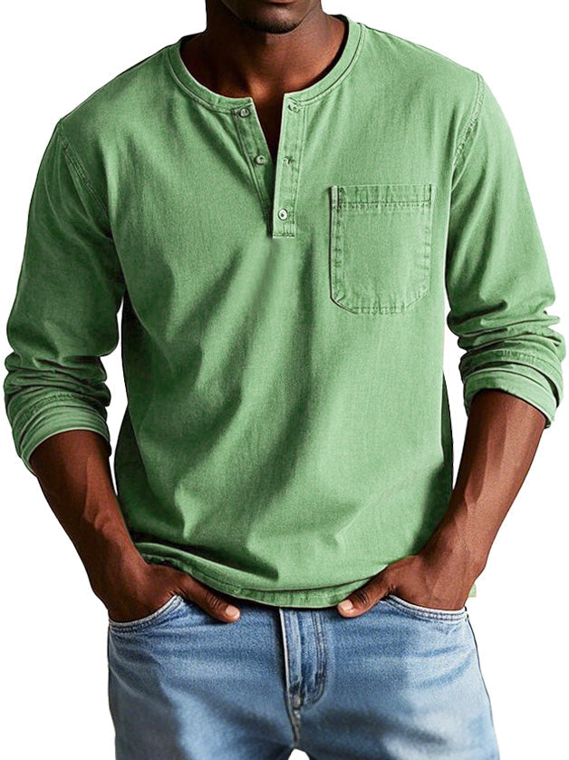 Ellis Wade | Vintage Henley Shirt