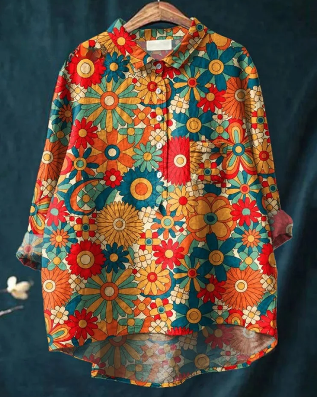 Odélie – Women's Floral Shirt
