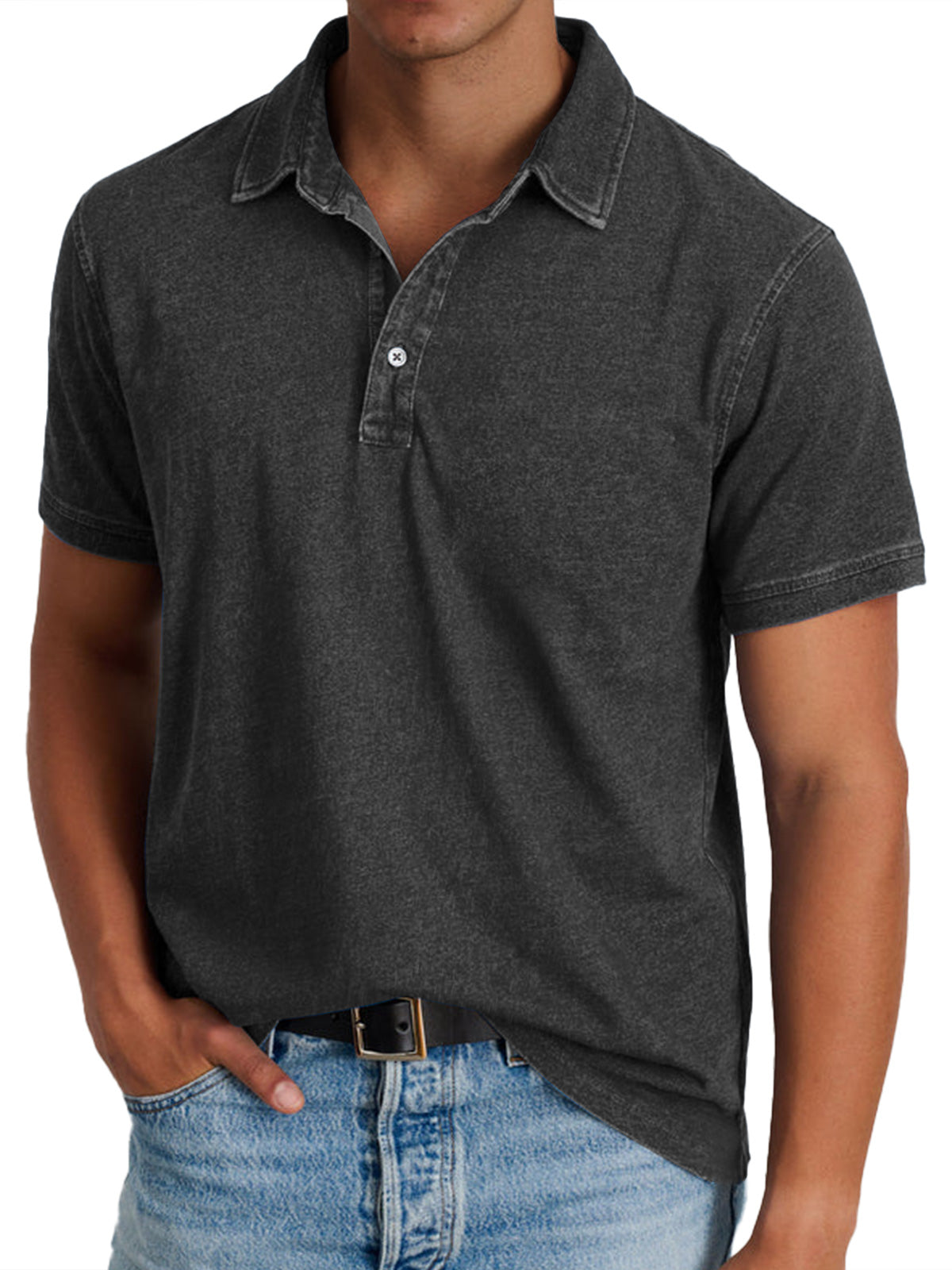 Adrien – Polo  T Shirt with Collar