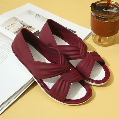 Comfortable slip-on sandals