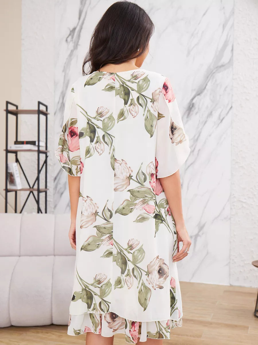 ❀Elegant floral dress