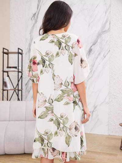 ❀Elegant floral dress