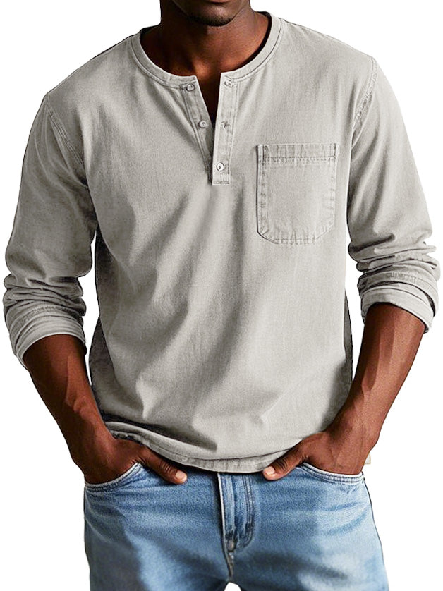 Ellis Wade | Vintage Henley Shirt