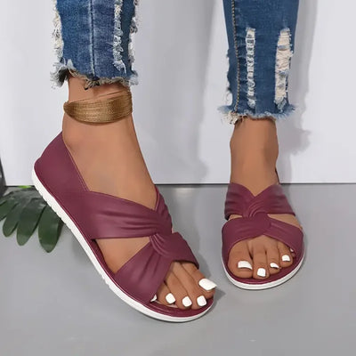 Comfortable slip-on sandals
