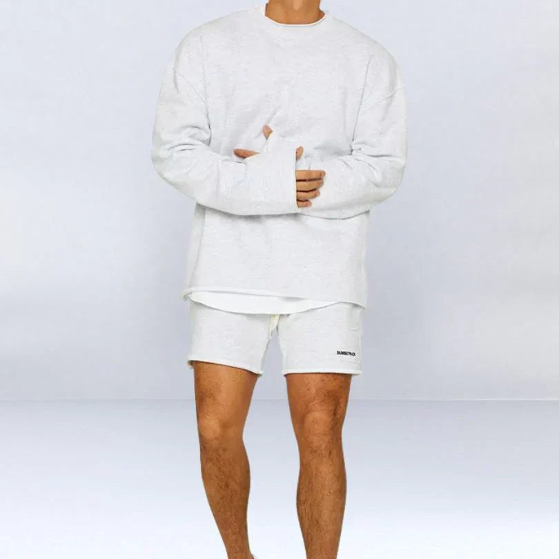 Nathan | Long-Sleeved Shirt and Shorts Set