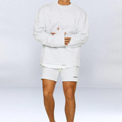 Nathan | Long-Sleeved Shirt and Shorts Set