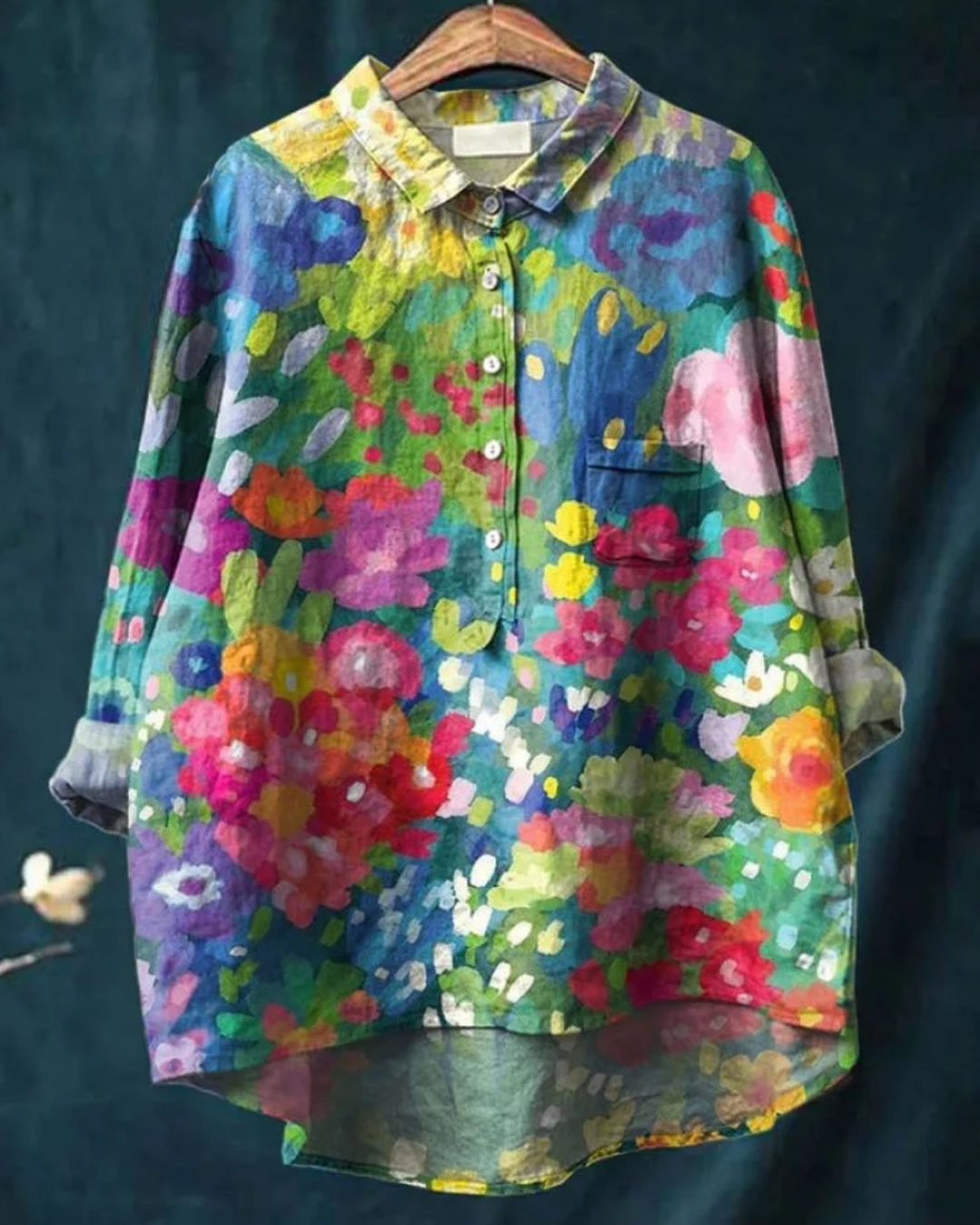 Odélie – Women's Floral Shirt