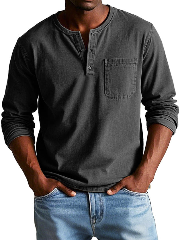 Ellis Wade | Vintage Henley Shirt