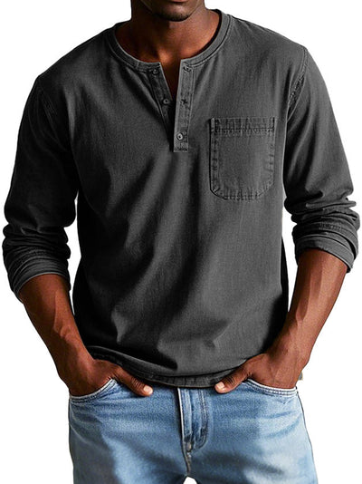 Ellis Wade | Vintage Henley Shirt