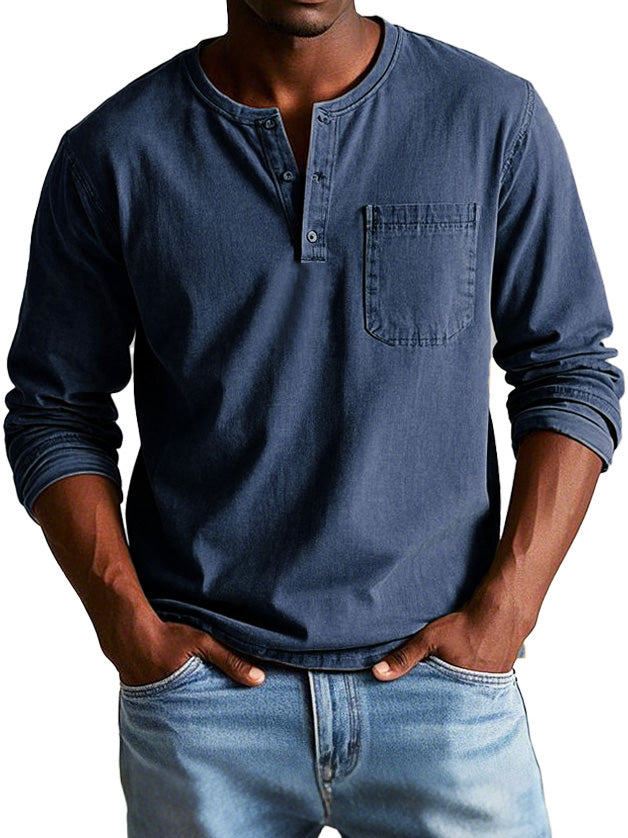 Ellis Wade | Vintage Henley Shirt