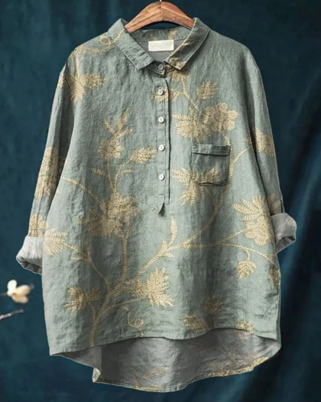 Odélie – Women's Floral Shirt