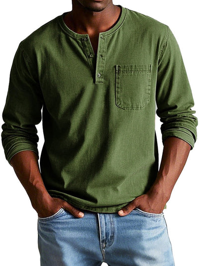 Ellis Wade | Vintage Henley Shirt