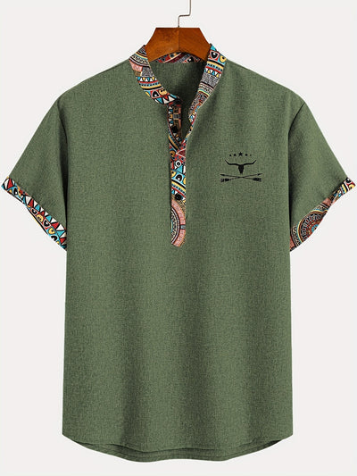 Jaxon Reed | Multicolored Statement Shirt
