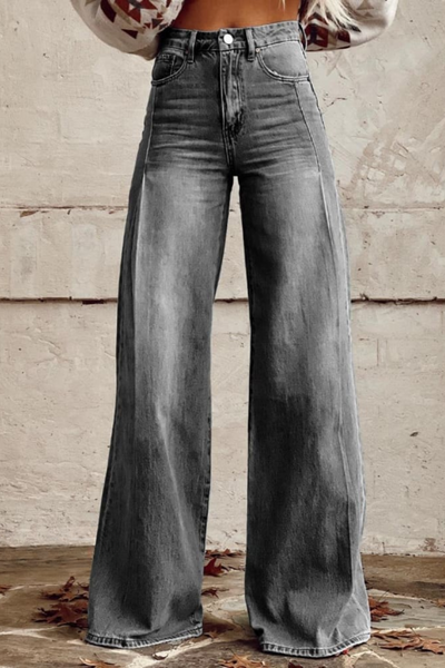 Alberta - Printed Wide-Leg Pants