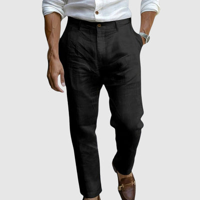Moretti | Light Linen Trousers