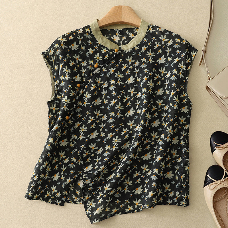 Élyna – Women's Linen Top