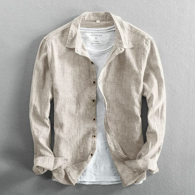 Clifford |  Stylish Striped Button-Down Shirt