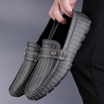 Milanese – Striped Drivers Loafer