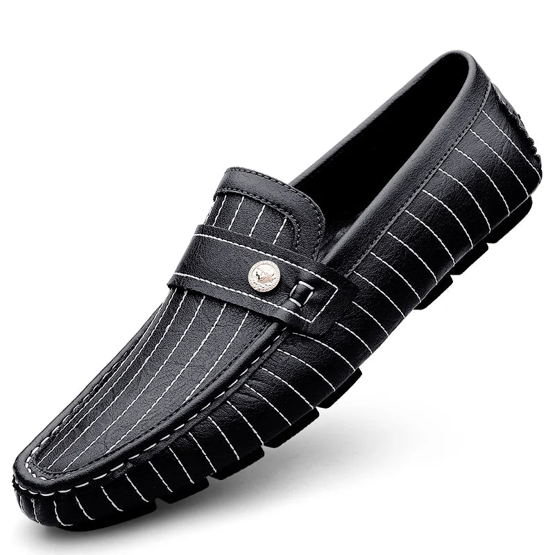 Milanese – Striped Drivers Loafer