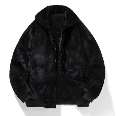 Alfred | Retro Faux Fur Bomber