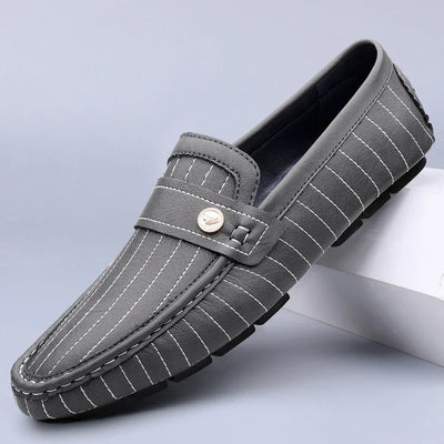Milanese – Striped Drivers Loafer