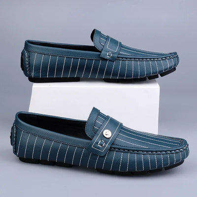 Milanese – Striped Drivers Loafer