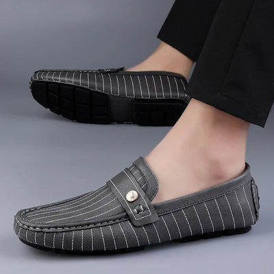 Milanese – Striped Drivers Loafer