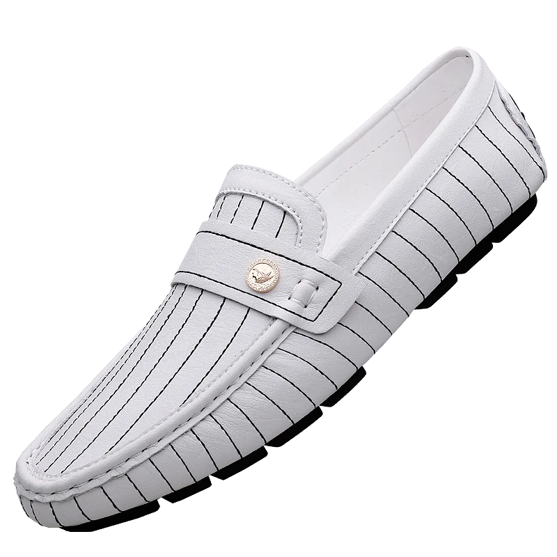 Milanese – Striped Drivers Loafer