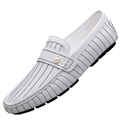 Milanese – Striped Drivers Loafer