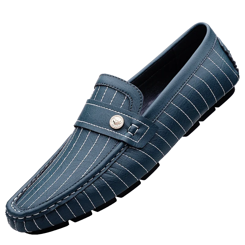Milanese – Striped Drivers Loafer