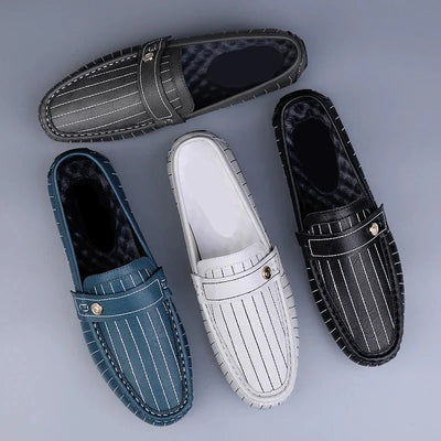 Milanese – Striped Drivers Loafer