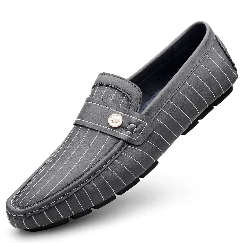 Milanese – Striped Drivers Loafer
