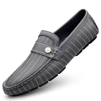 Milanese – Striped Drivers Loafer