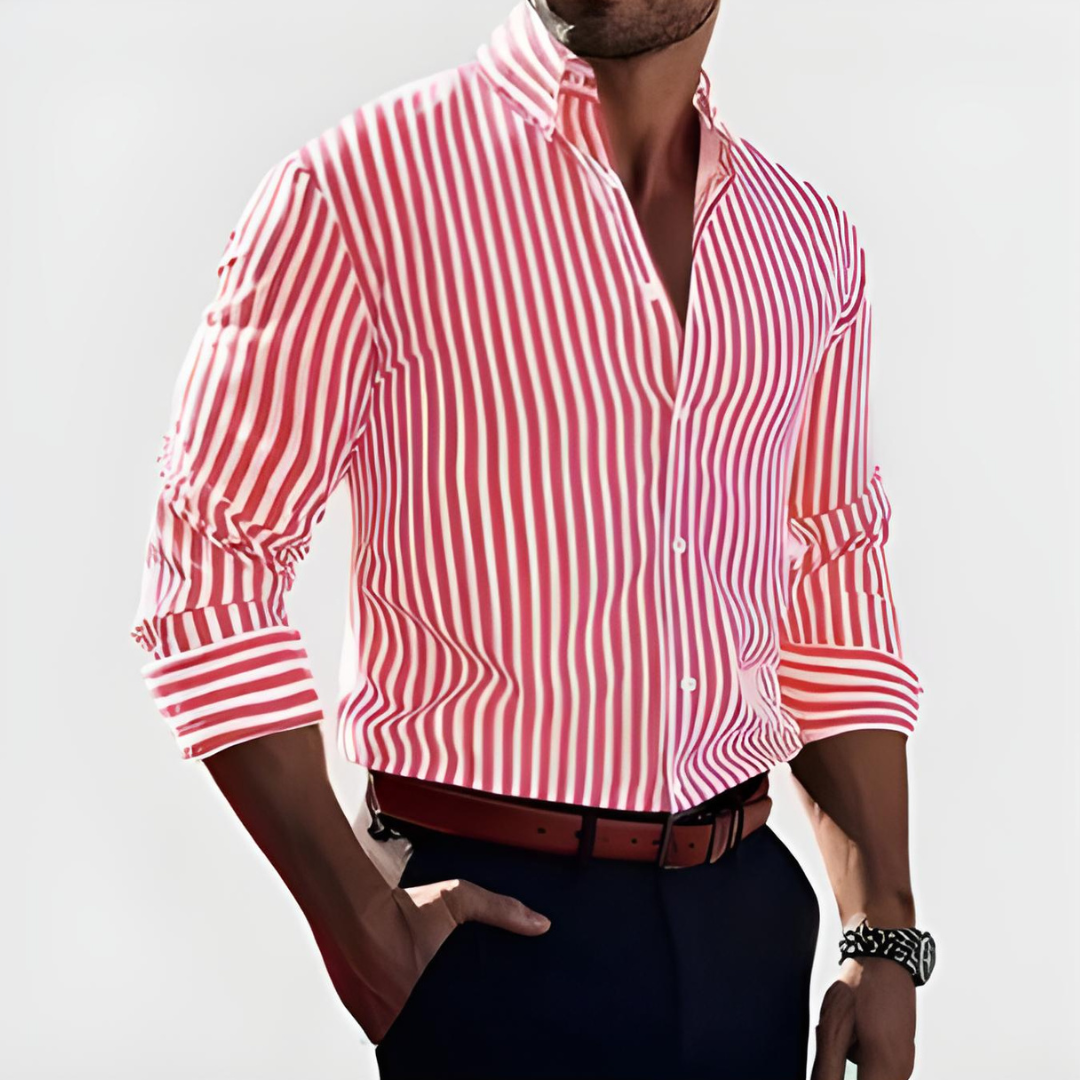 Leo Carter | Confidence Striped Shirt