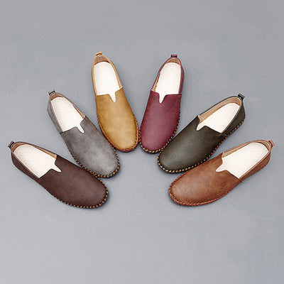 Léonard – Santorini Leather Loafers