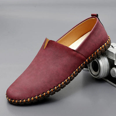 Léonard – Santorini Leather Loafers