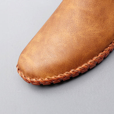Léonard – Santorini Leather Loafers