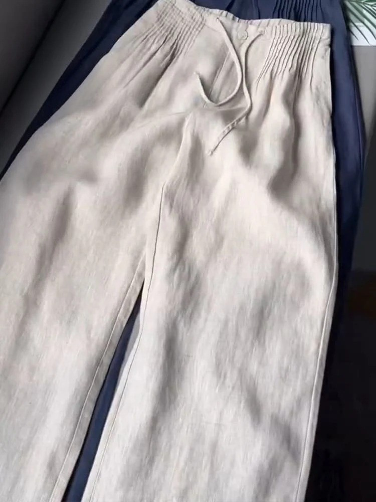 Coastal Comfort Linen Pants