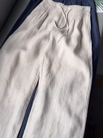 Coastal Comfort Linen Pants