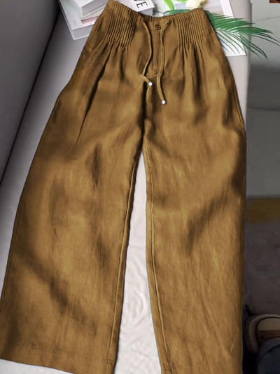 Coastal Comfort Linen Pants